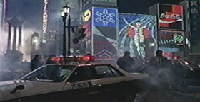 　ブラック・レイン　撮影現場にて