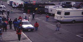 デッドヒート　撮影現場にて