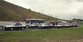 デッドヒート　撮影現場にて